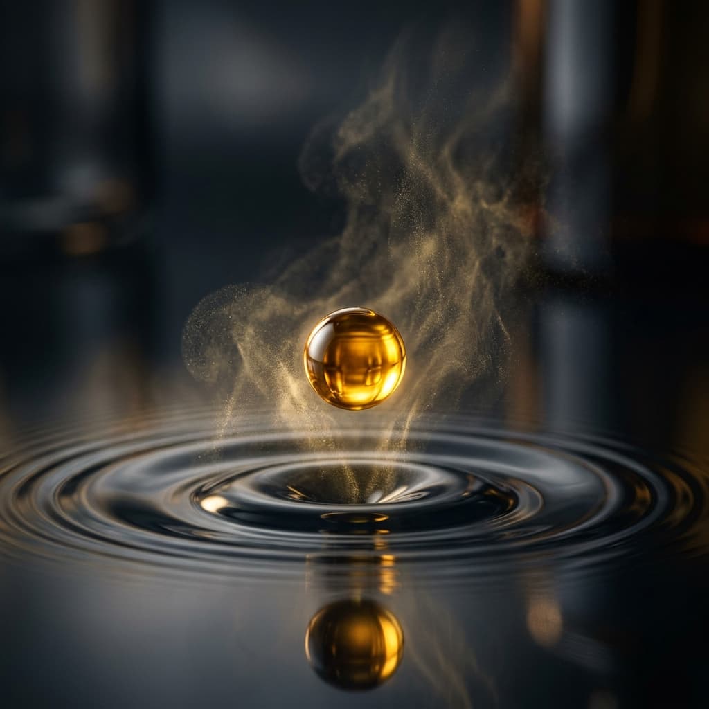 Ink blooming through water — a study in diffusion.